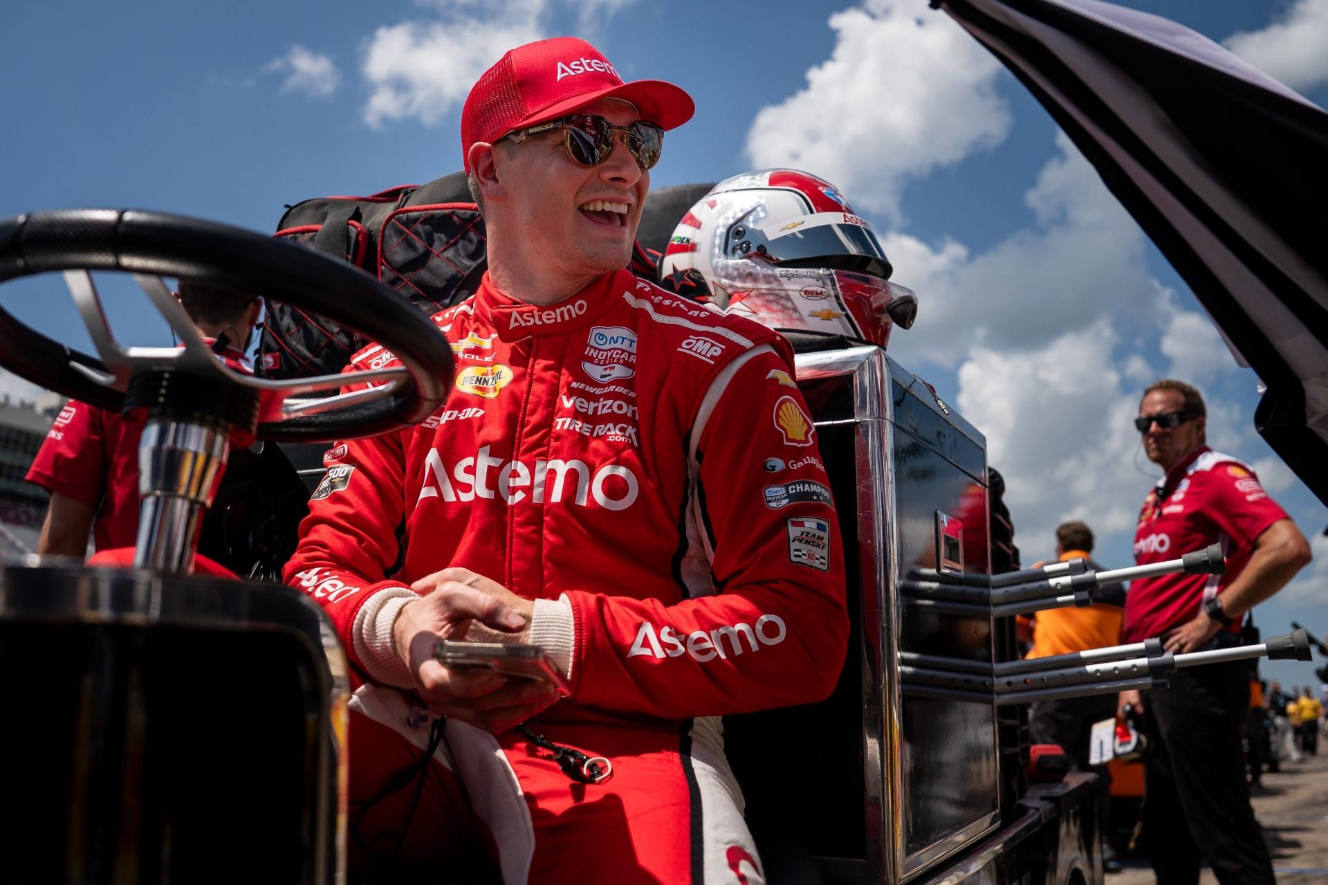 IndyCar champion Josef Newgarden set for honorary pace car lap ahead of NASCAR at Bristol