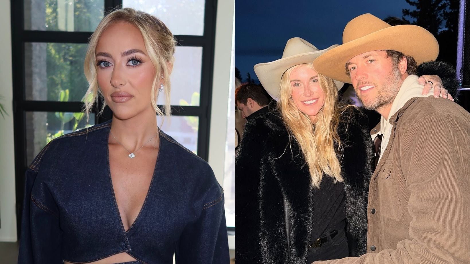 Brittany Mahomes trolled by Matthew Stafford's wife Kelly over how she helped out husband after Patrick Mahomes' win vs. Broncos