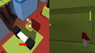 Interact with the red flag (Image via Roblox)