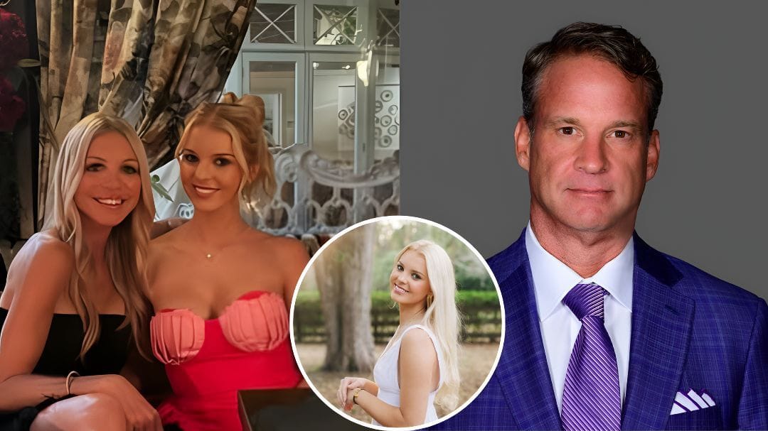 Lane Kiffin's ex-wife Layla parties in strapless top x butter yellow pants with daughter Landry after LSU's 51-10 rout over Clemson