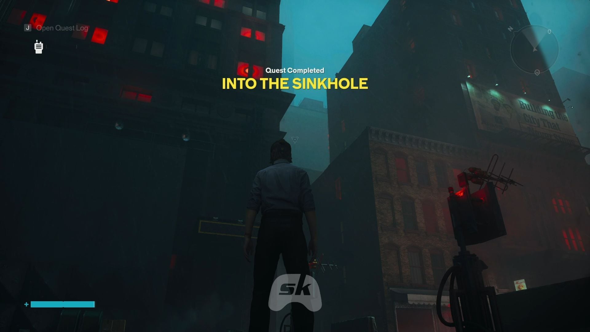 Control Resonant walkthrough: How to complete Into the Sinkhole main quest