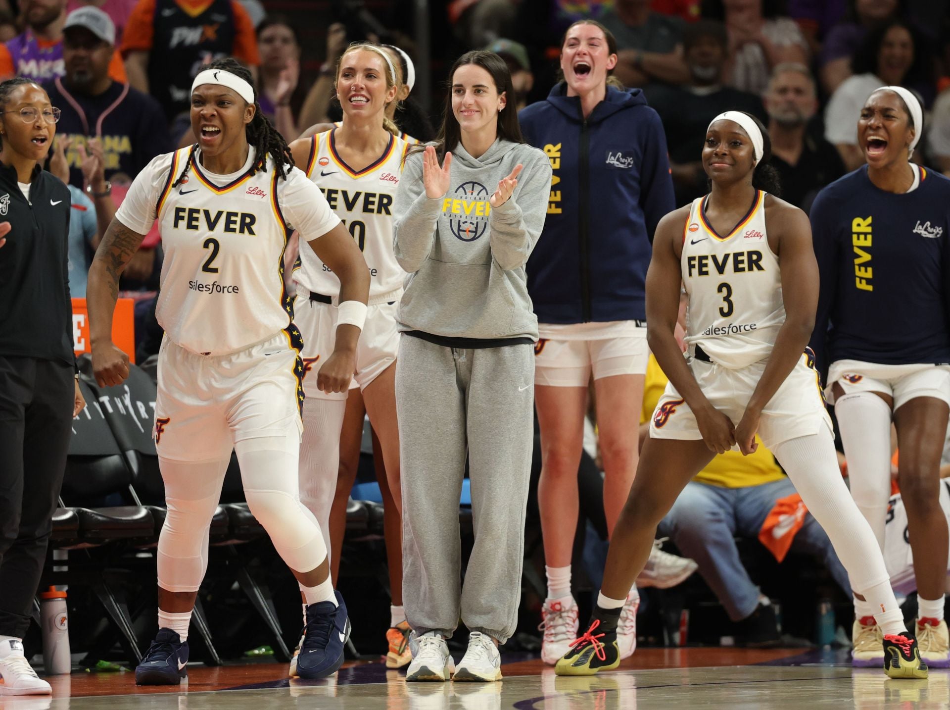 "Probably the Only One That Impacted The Game": Caitlin Clark Backs Stephanie White's Decision to Go With Raven Johnson Over Lexie Hull vs. Mystics 