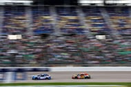 Kyle Larson (5) and Chase Briscoe (19) - NASCAR Cup Series Hollywood Casino 400. Source: Getty