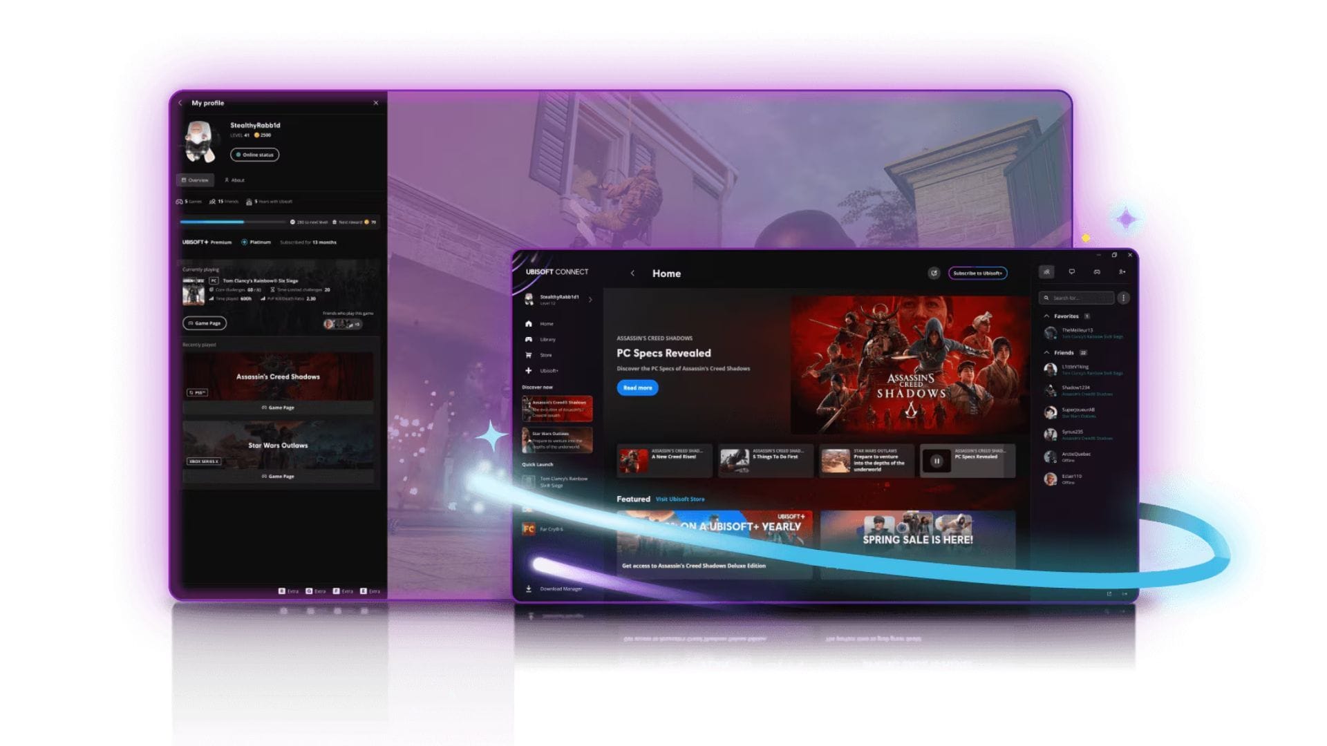 Ubisoft Connect PC launcher might no longer be required for Steam games