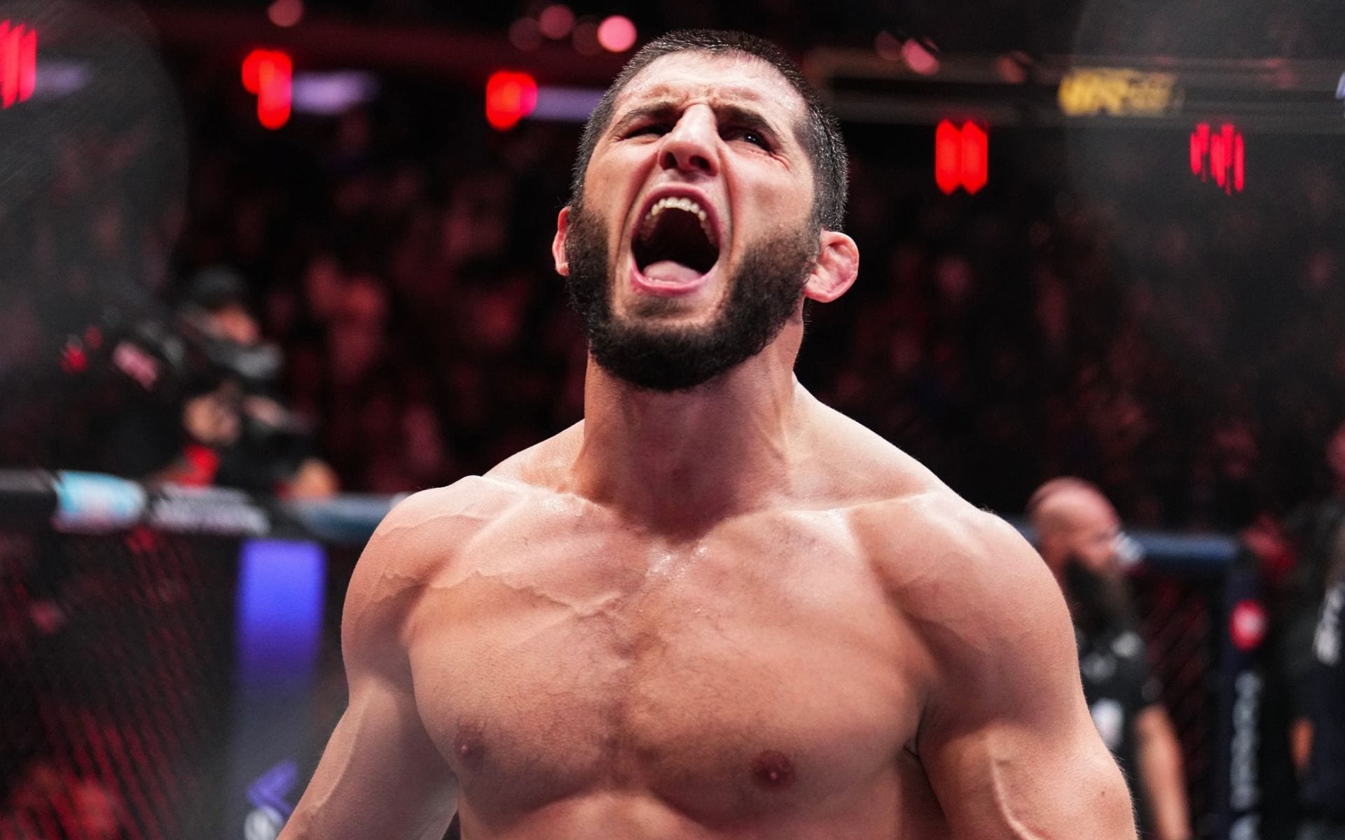 Islam Makhachev responds to Jordan Burroughs callout after the American's win at RAF Moscow
