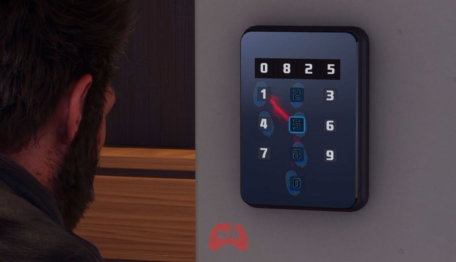 How to find the code for the keypad in Shiro's apartment in Wolverine