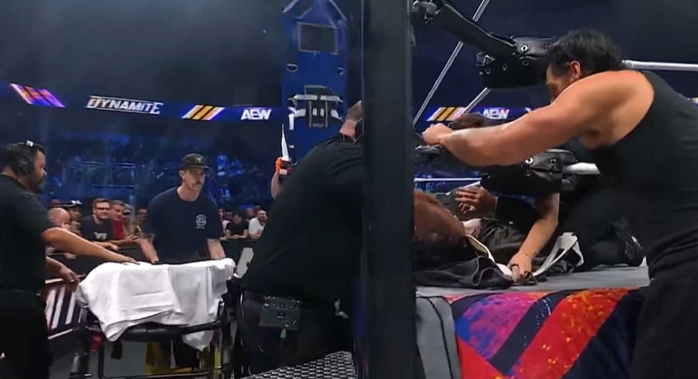 Horrific Injury: Former AEW star bleeds from an eye after getting slapped