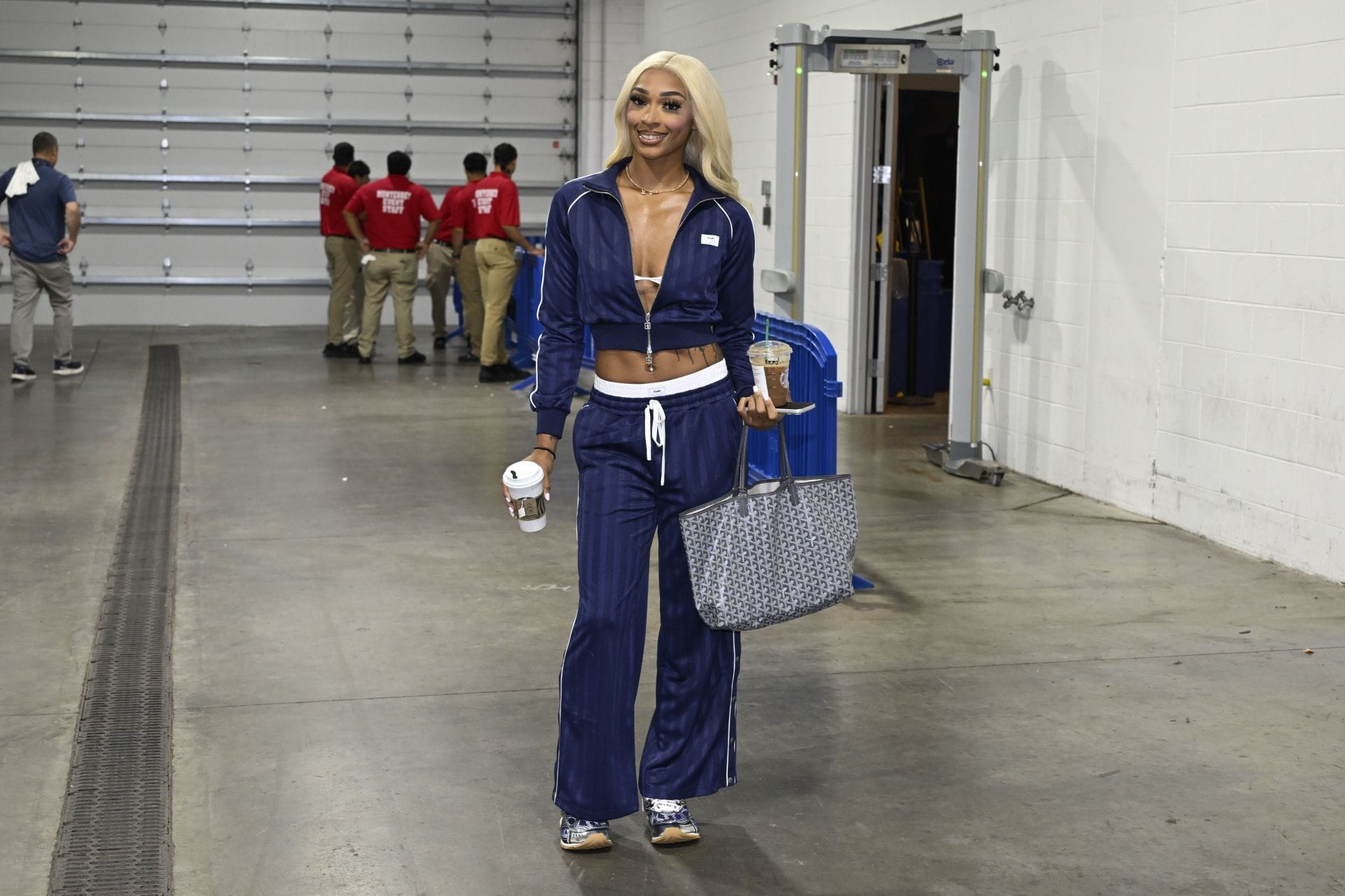 DiJonai Carrington Drops One-Word Reaction on LeBron James' Wife Savannah James' Brown Shimmery Dress Outfit 