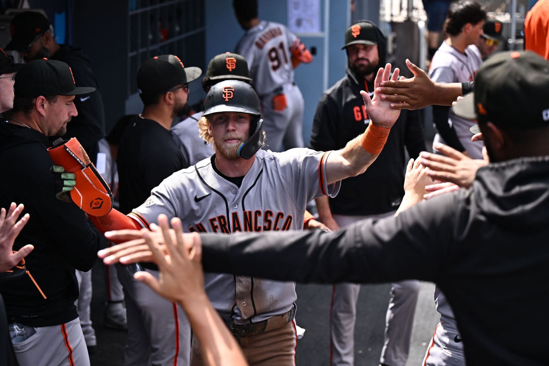 MLB: San Francisco Giants at Los Angeles Dodgers - Source: Imagn