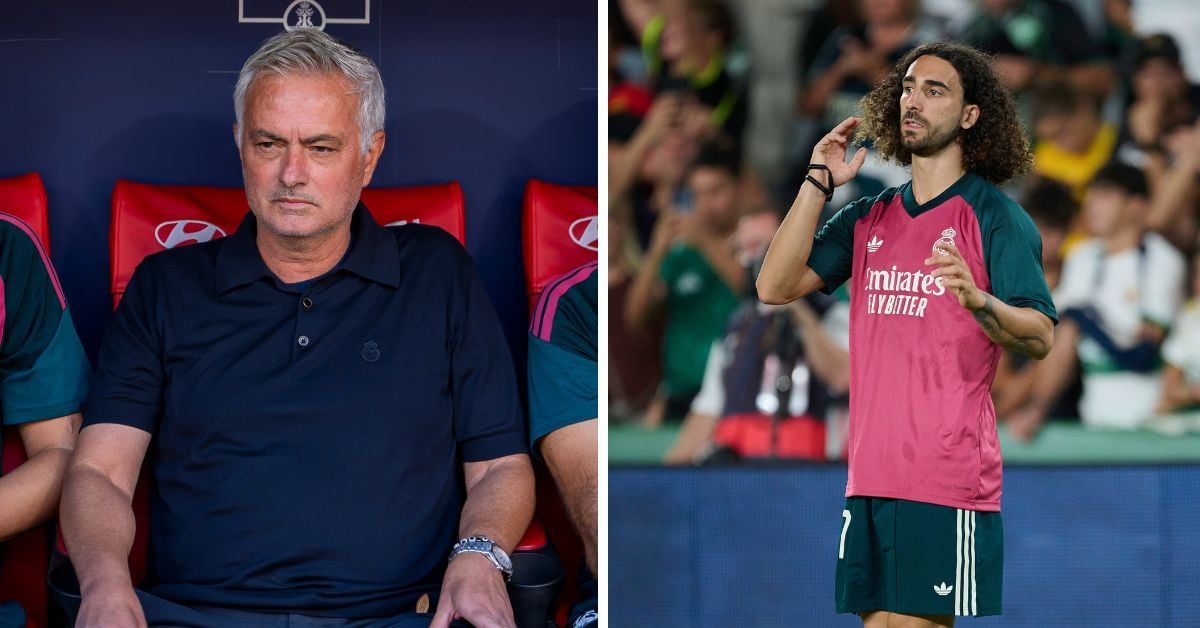 Marc Cucurella responds when asked if he will get Jose Mourinho tattoo if Real Madrid win Champions League this season