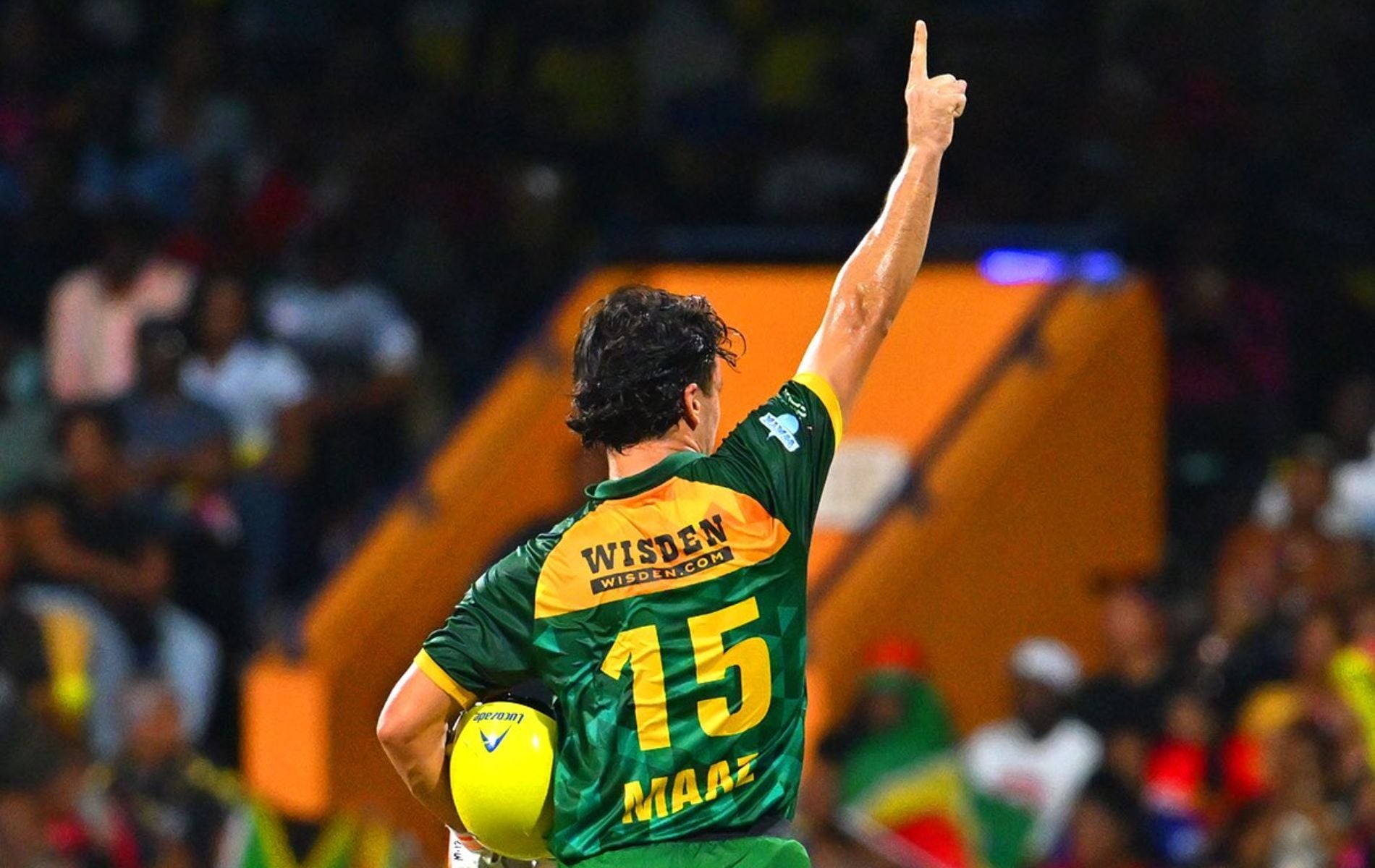 Maaz Sadaqat punches the air in delight after historic ton in ABF vs JKM CPL 2026 final [Watch]