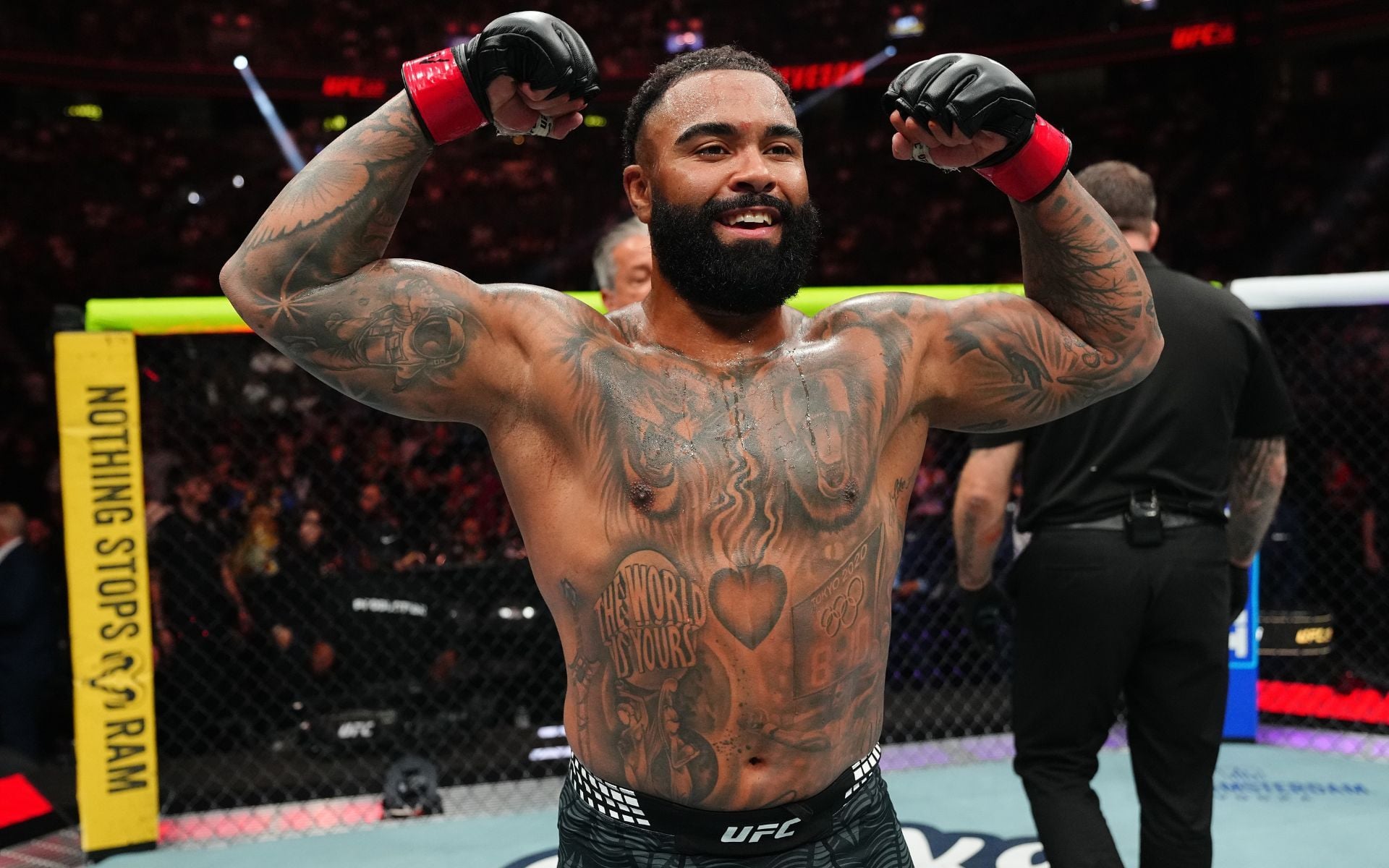 "Athletic gift from God" - Gable Steveson discusses state of the UFC HW division and potential Jon Jones comeback
