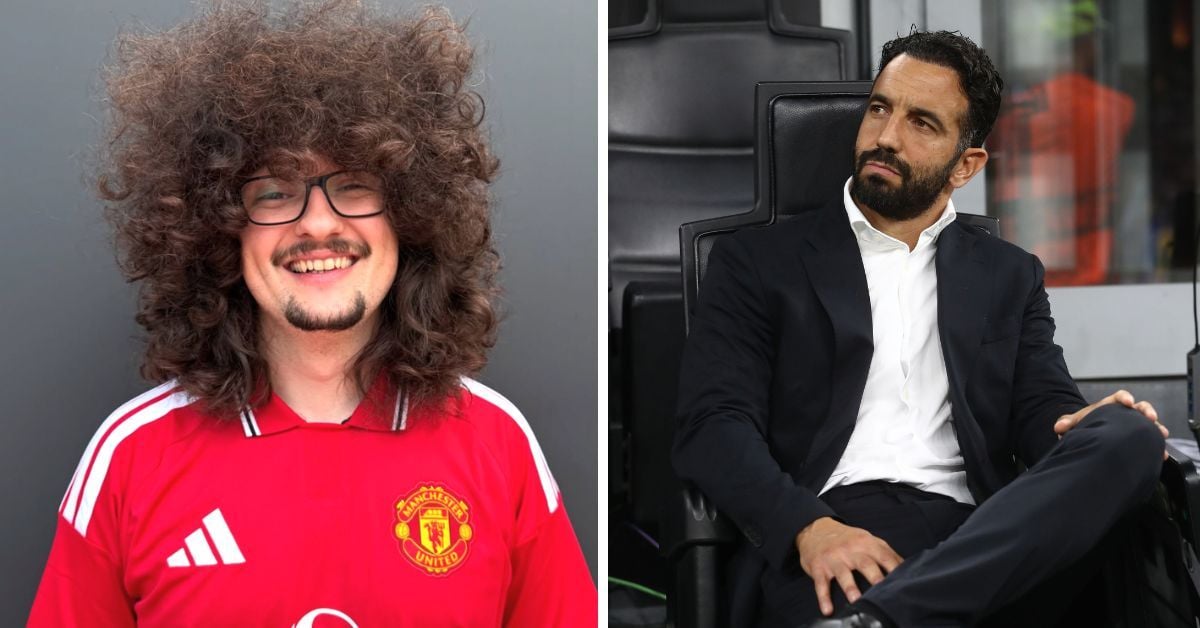 Viral Manchester United fan ‘The United Strand’ reveals 3-word message he got from Ruben Amorim on failing to win 5 games in a row
