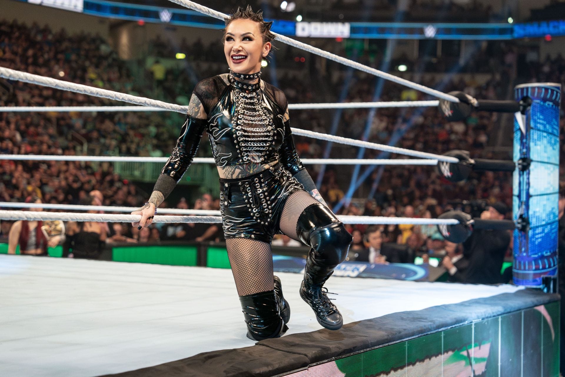 Shotzi Blackheart posts picture with AEW star's name tattooed on her face