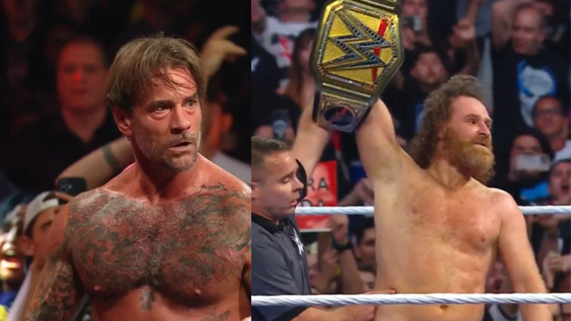 "I’m not sure he’s over" - Major AEW name is unconvinced about Sami Zayn winning Undisputed WWE Title from CM Punk
