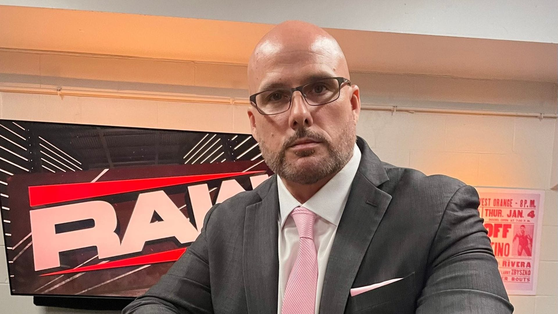 Seat Taken: Adam Pearce Steals Fellow WWE Official's Seat - Hilarious Exchange Ensues