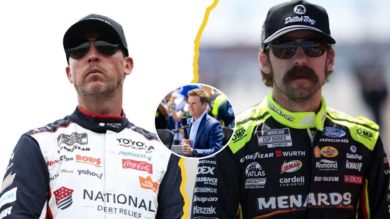 Ryan Blaney is the ‘most dangerous’ threat to Denny Hamlin’s Chase run, according to Jamie McMurray
