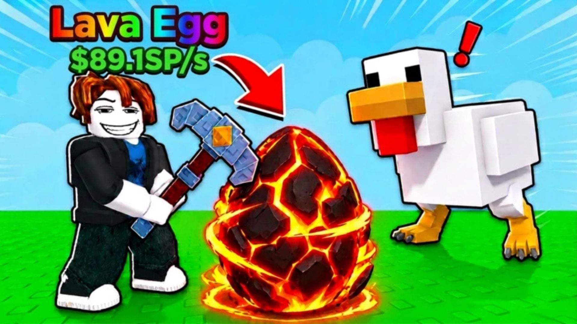 All Pickaxes in Break and Steal an Egg