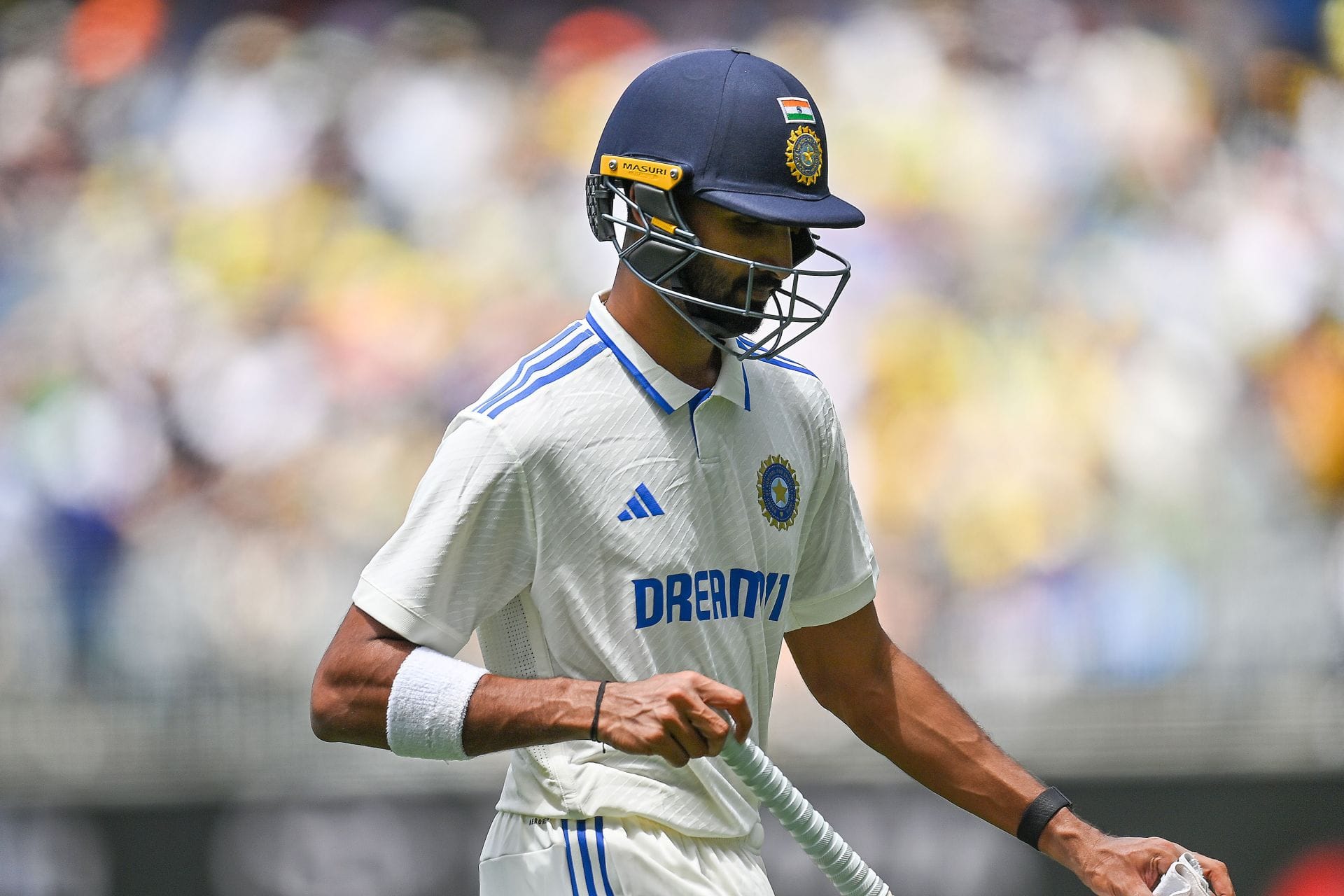 Devdutt Padikkal’s hand on head in disbelief after soft dismissal to Mukesh Kumar for 62 in Duleep Trophy 2026 final [Watch]