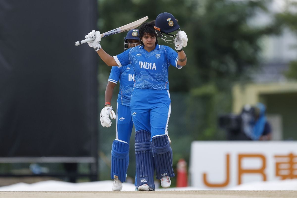 Shafali Verma smashes joint-fastest WT20I century by an Indian in IND vs BAN Asian Games 2026 semi-final [Watch]