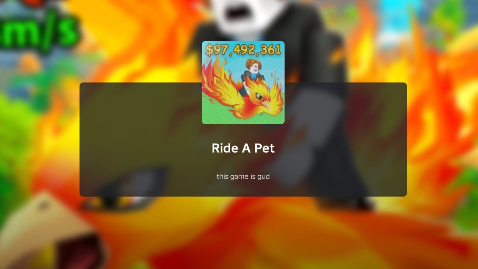 All food items in Ride A Pet