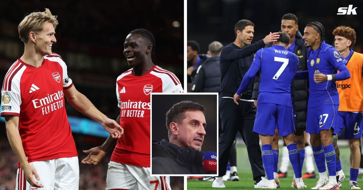 “That’s what makes it really interesting” - Gary Neville predicts winner of Arsenal vs Chelsea