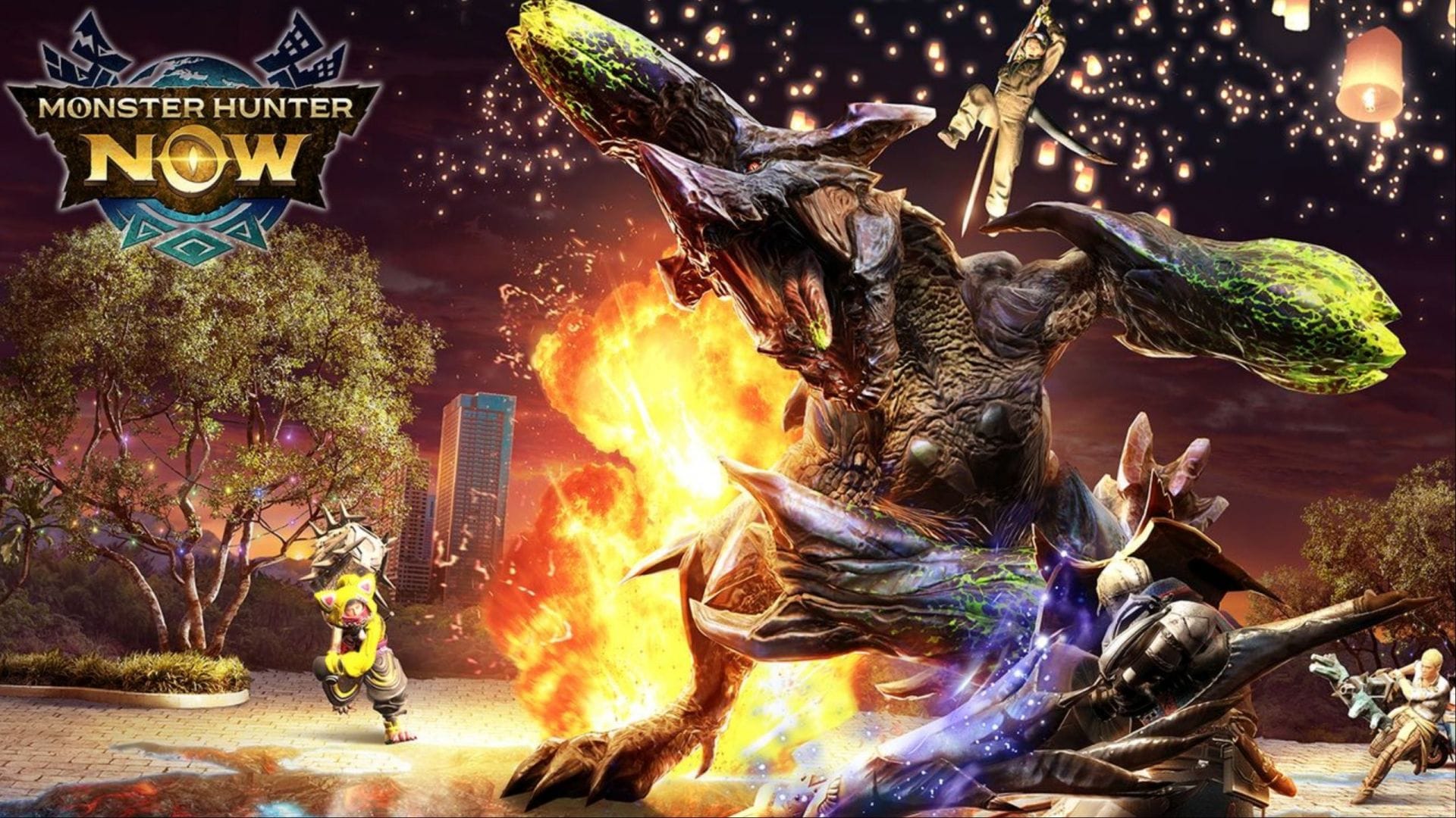 Monster Hunter Now Season 11 Ashes of Ignition announced: 3rd anniversary celebration, new volcano habitat, and more monsters