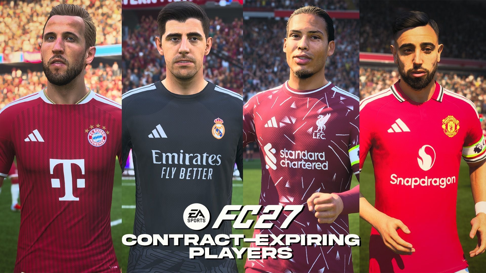 Top 100 EA FC 27 contract-expiring players in Manager Career