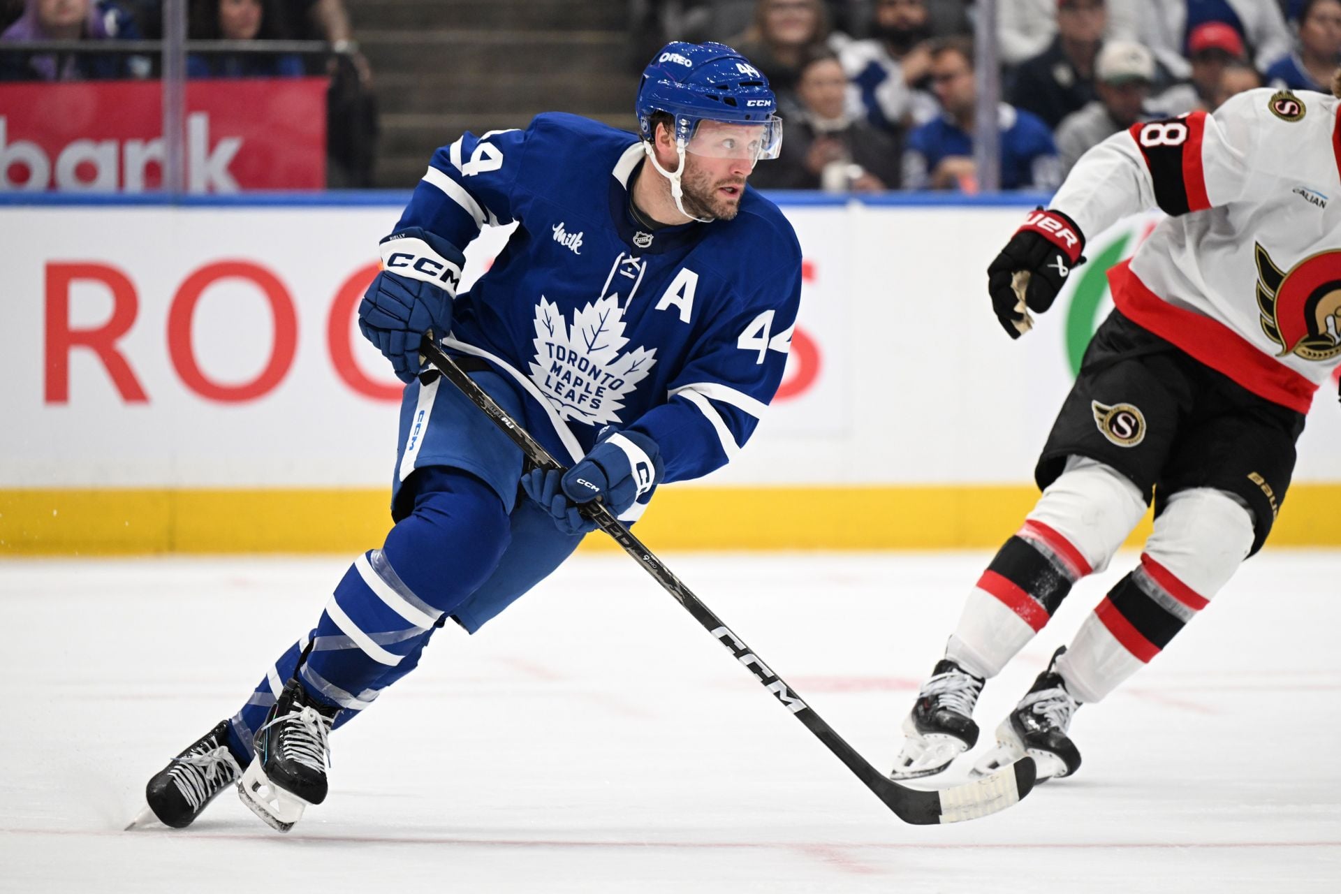 Morgan Rielly in action during preseason - Source: Imagn
