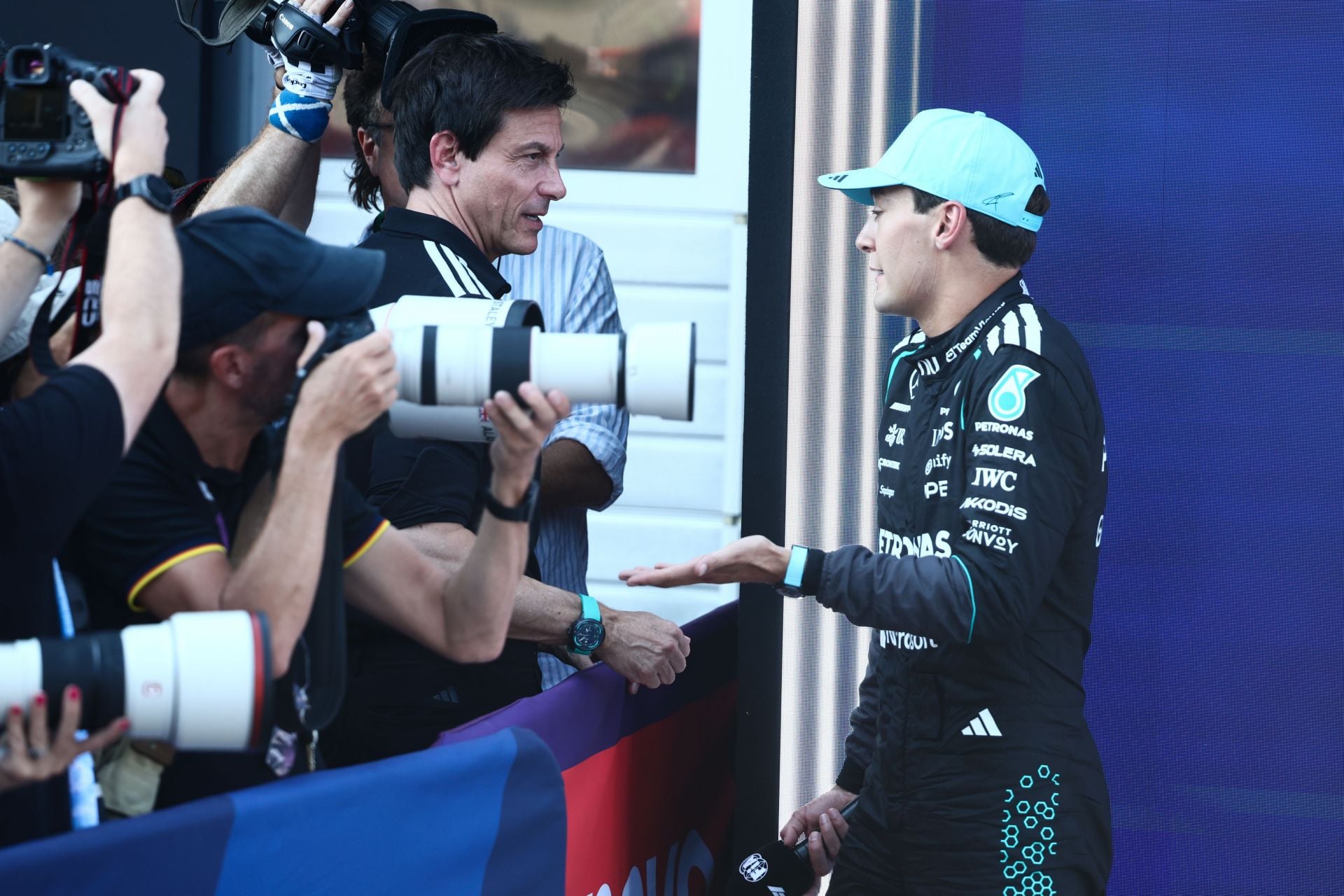 Toto Wolff waves the white flag on George Russell's 2026 F1 title campaign
