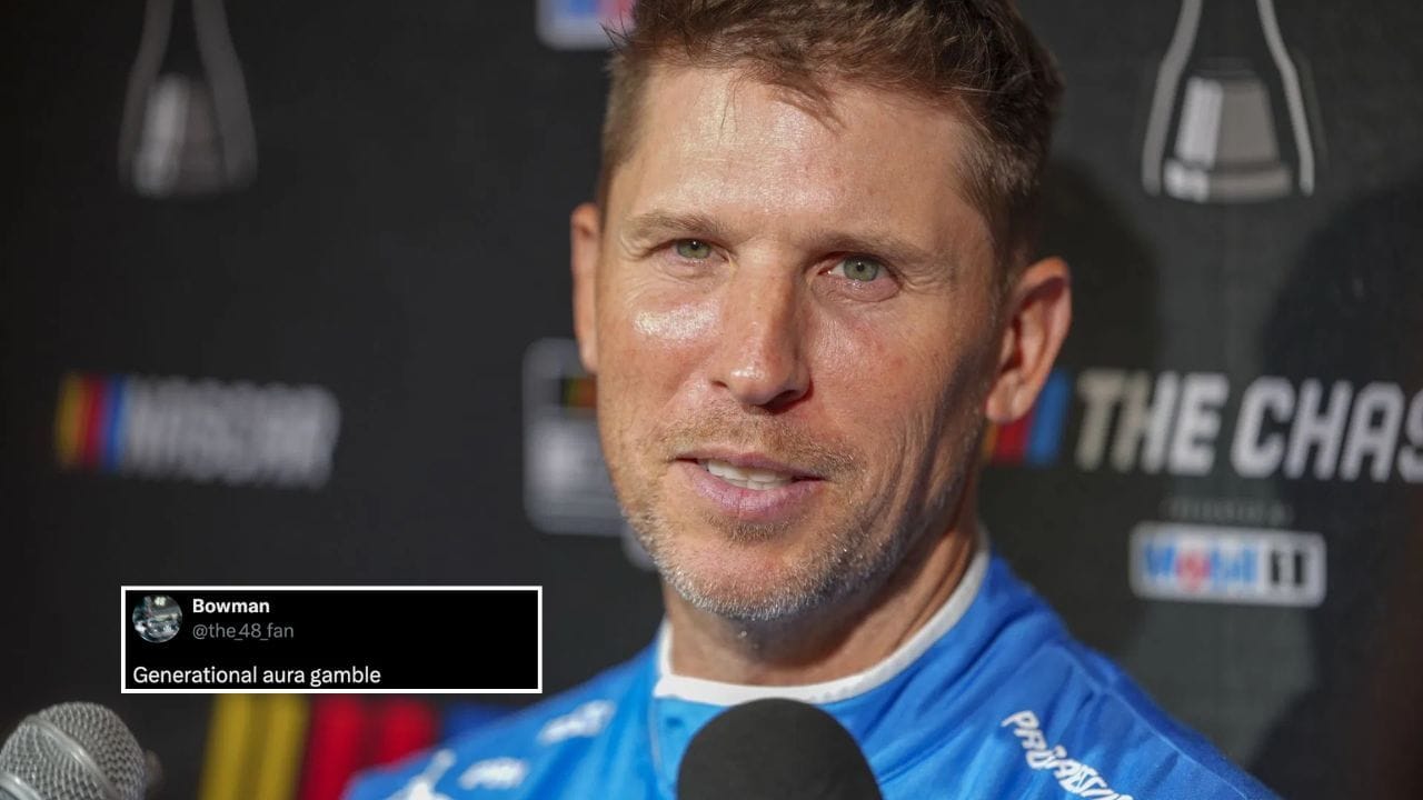 “Generational aura gamble”: Fans react to Denny Hamlin’s redemption video ahead of the Chase