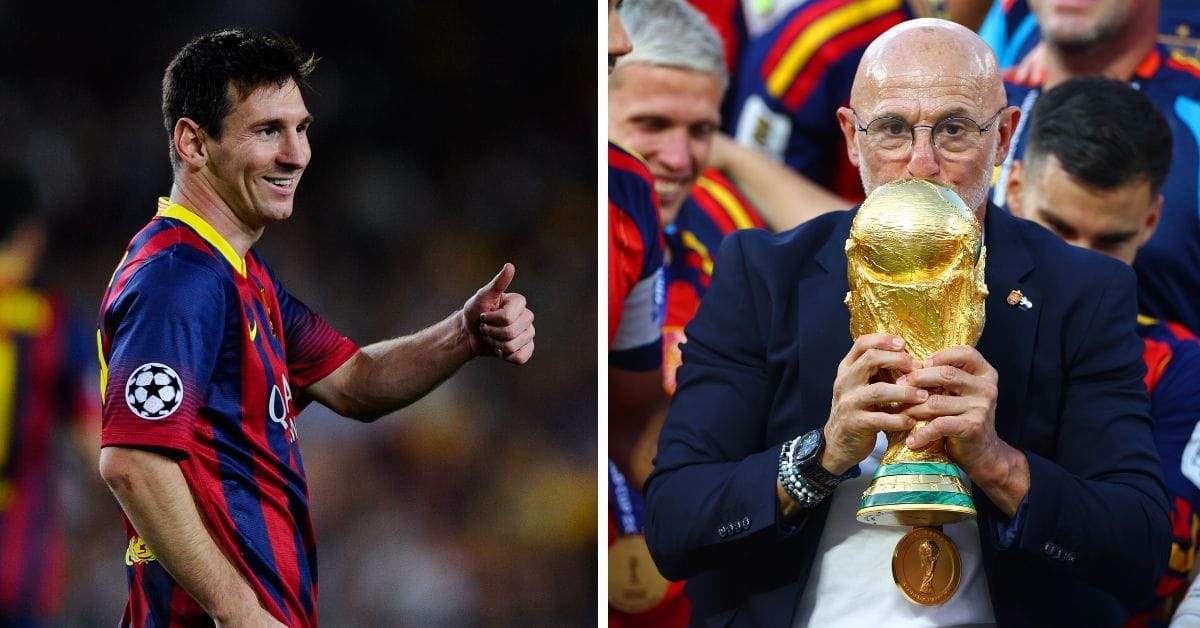 “The Messi of Spanish football” - Spain coach De la Fuente lavishes praise on Barcelona midfielder