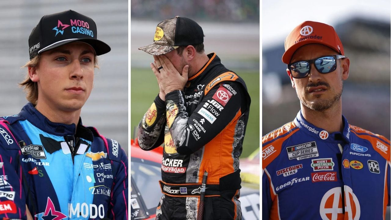 5 biggest losers in the 2026 NASCAR Cup Series Hollywood Casino 400 at Kansas Speedway as Kyle Larson leads the Chase