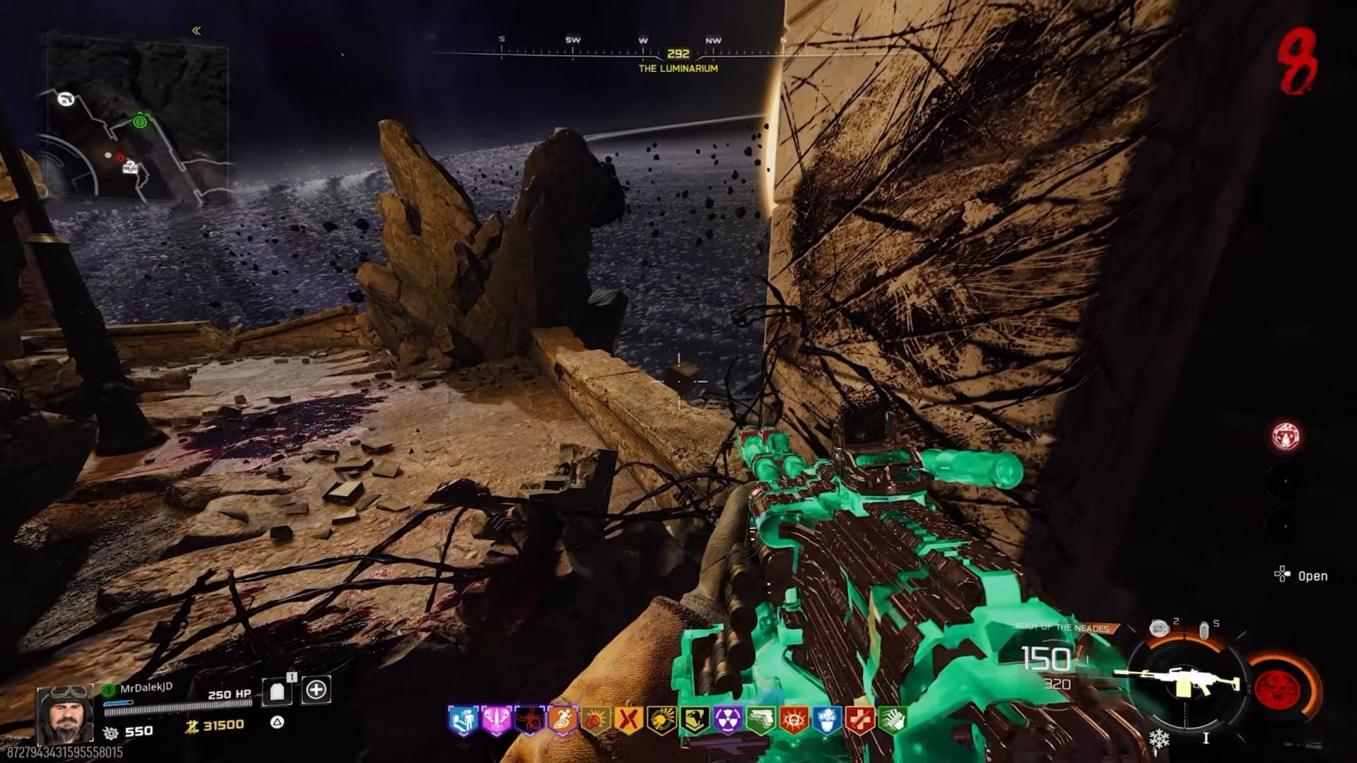 Floating box location for Super Easter Egg (Image via Activision || YouTube/@MrDalekJD)