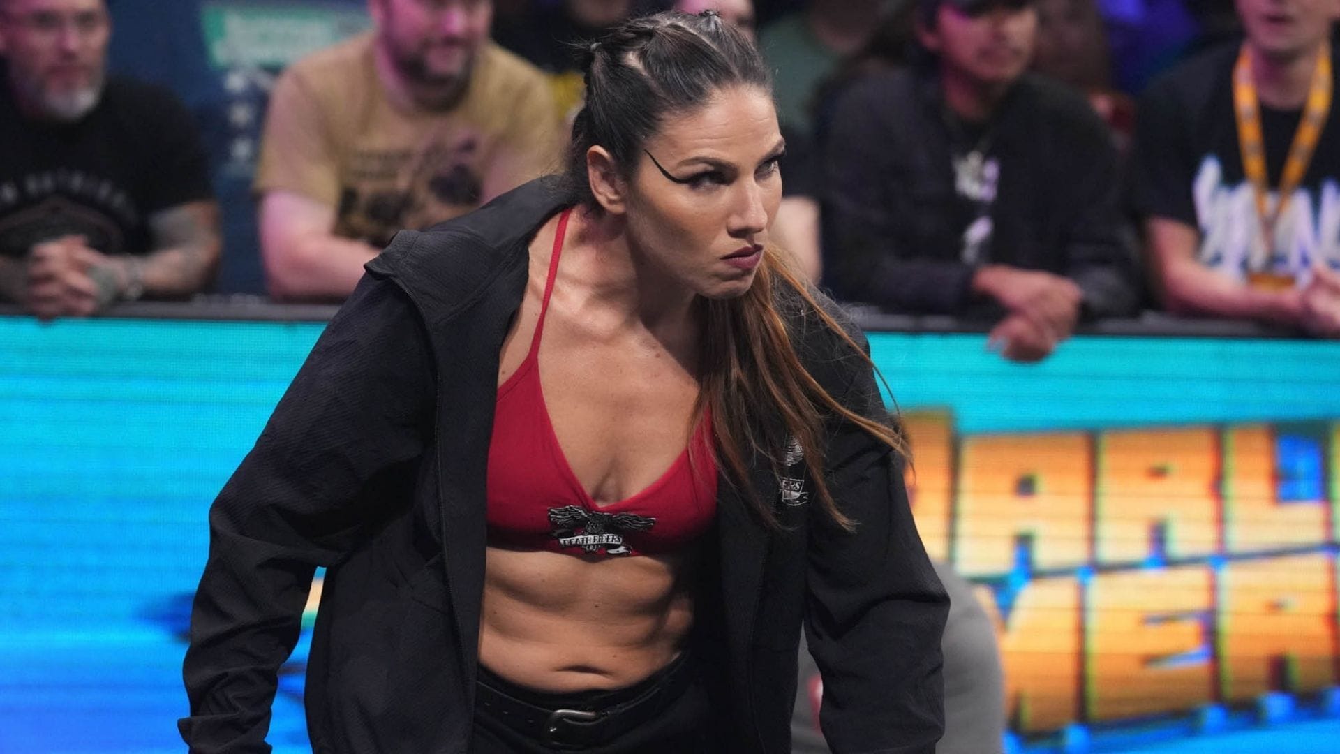 "Motherf***er" - Marina Shafir reacts after getting into a fight with her husband at AEW All In