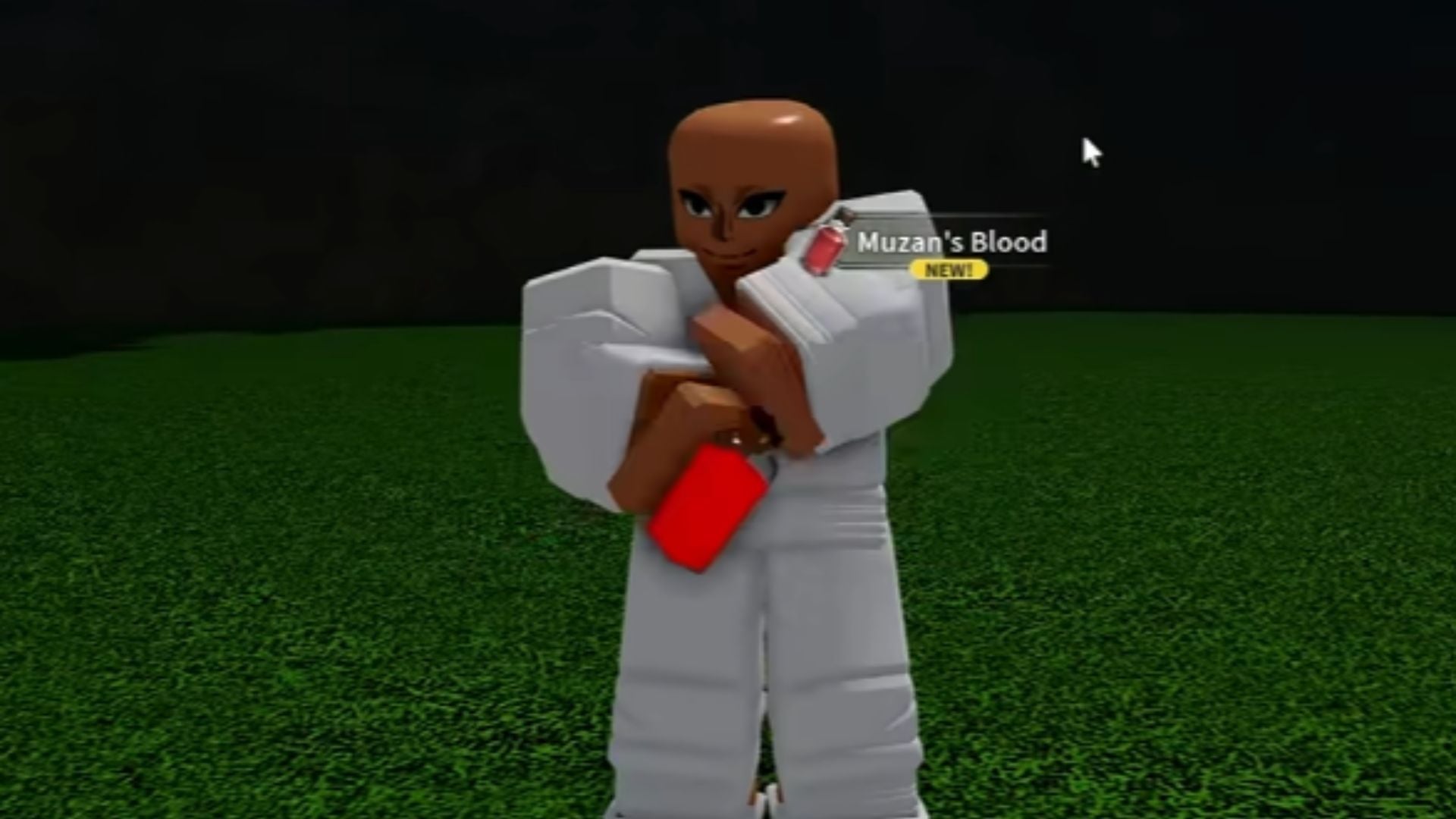 You will be rewarded with Muzan's Blood once you complete Muzan's Quest (Image via Roblox || YouTube/@BLUEZ)