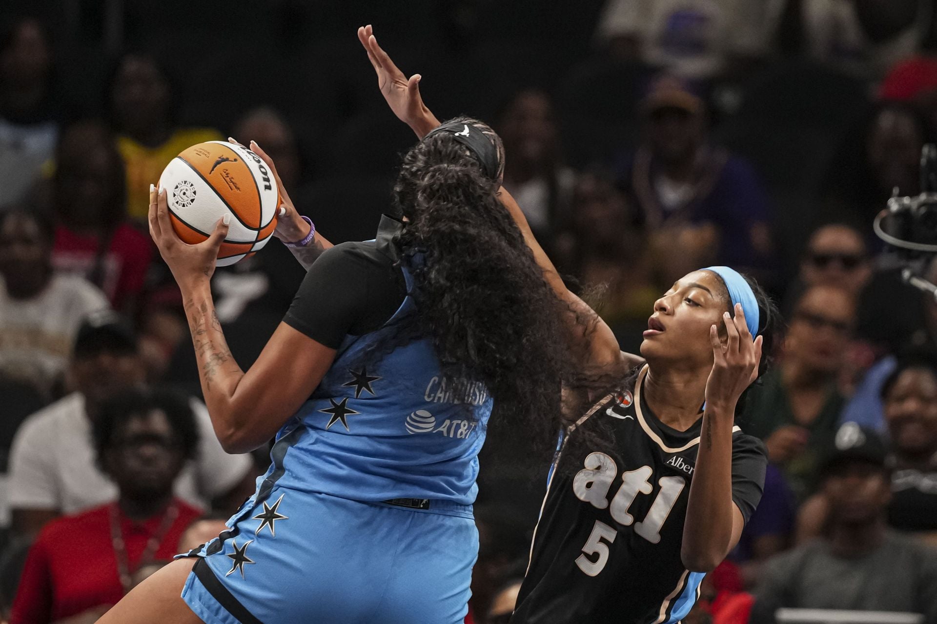 Reese defends against Kamilla Cardoso- Source: Imagn