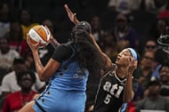 Reese defends against Kamilla Cardoso- Source: Imagn