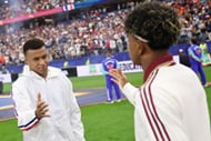 Kylian Mbappe and Lamine Yamal - France-Spain: Semi-final - 2026 FIFA World Cup - Source: Getty