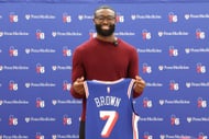 Jaylen Brown will link up with LeBron James for the 76ers next year - Image Source: IMAGN