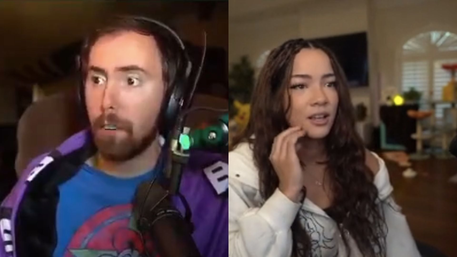 Asmongold and Cinna drama explained, as latter says she "keeps seeing little rat weasel his way back" into her house