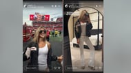 Nick Bosa's GF Ella Ailiff turns heads in ribbed tank top x denim look (Image Credit: IG/@ellaailiff)