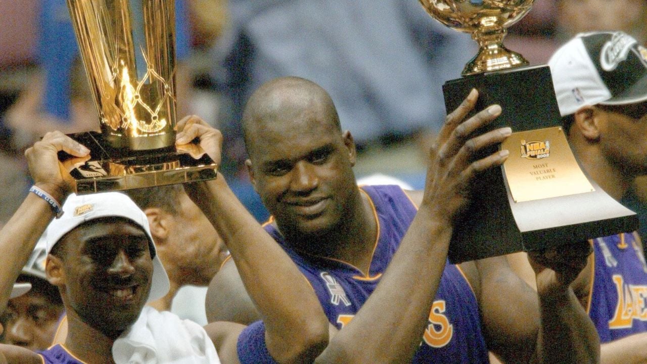 Kobe Bryant and Shaquille O'Neal dominated the league in their primes -Source: Imagn