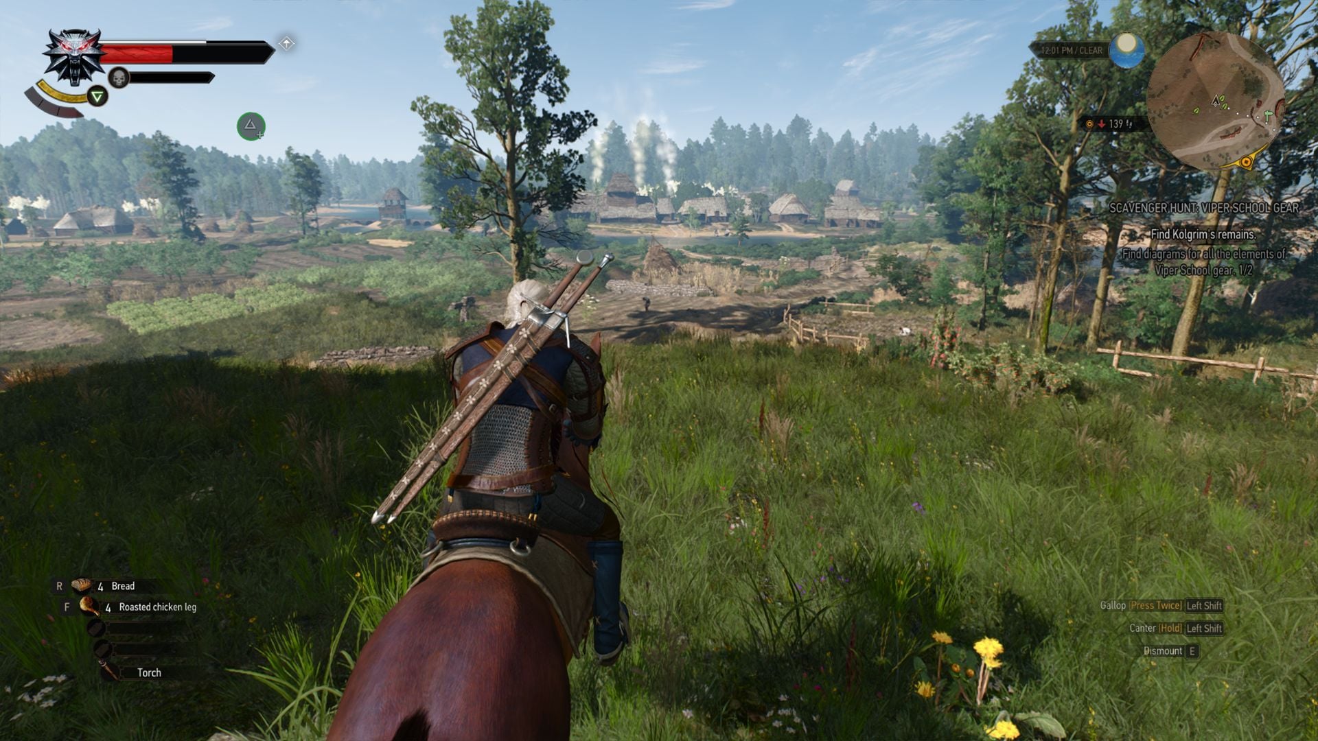 The Witcher 3: All easily missable secrets in White Orchard