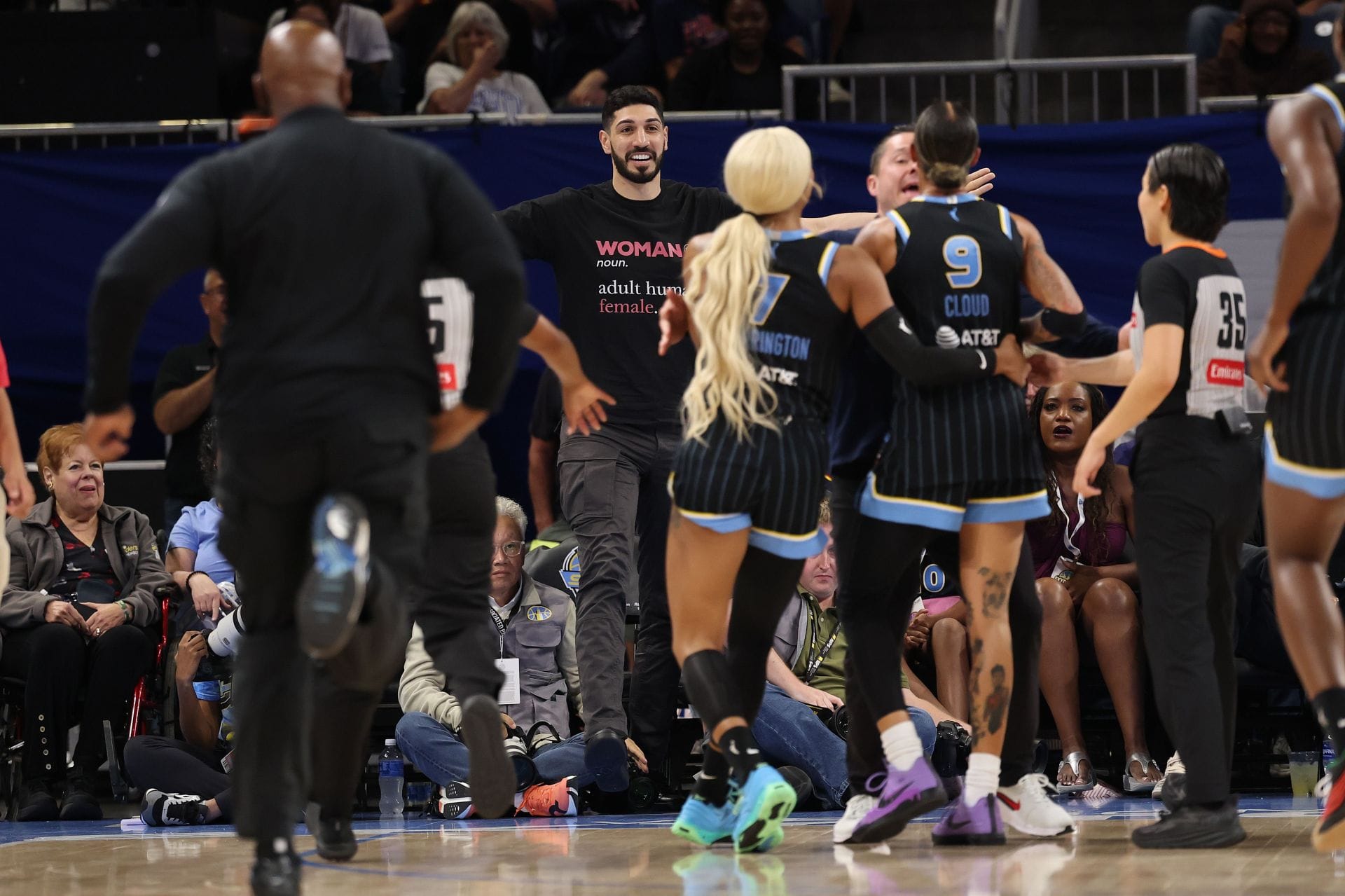 "Sue them into bankruptcy", "WNBA are cowards" - Fans Explode As Enes Kanter Freedom Hits Chicago Sky With Lawsuit Over Natasha Cloud Incident