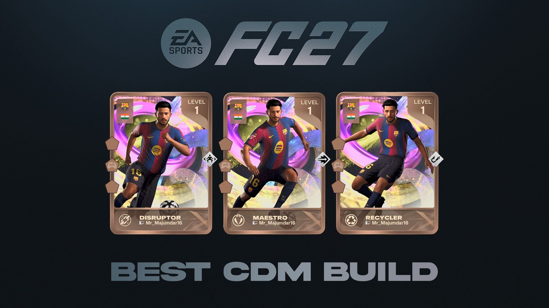 Best CDM build for EA FC 27 Clubs and The Grounds
