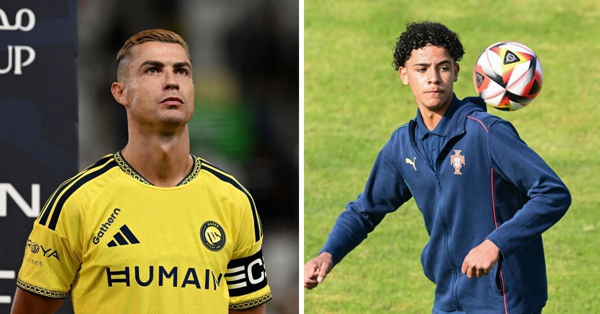 WATCH: Cristiano Ronaldo Jr hits iconic ‘Siuuu’ celebration after rounding the goalkeeper and scoring for Al-Nassr U17s