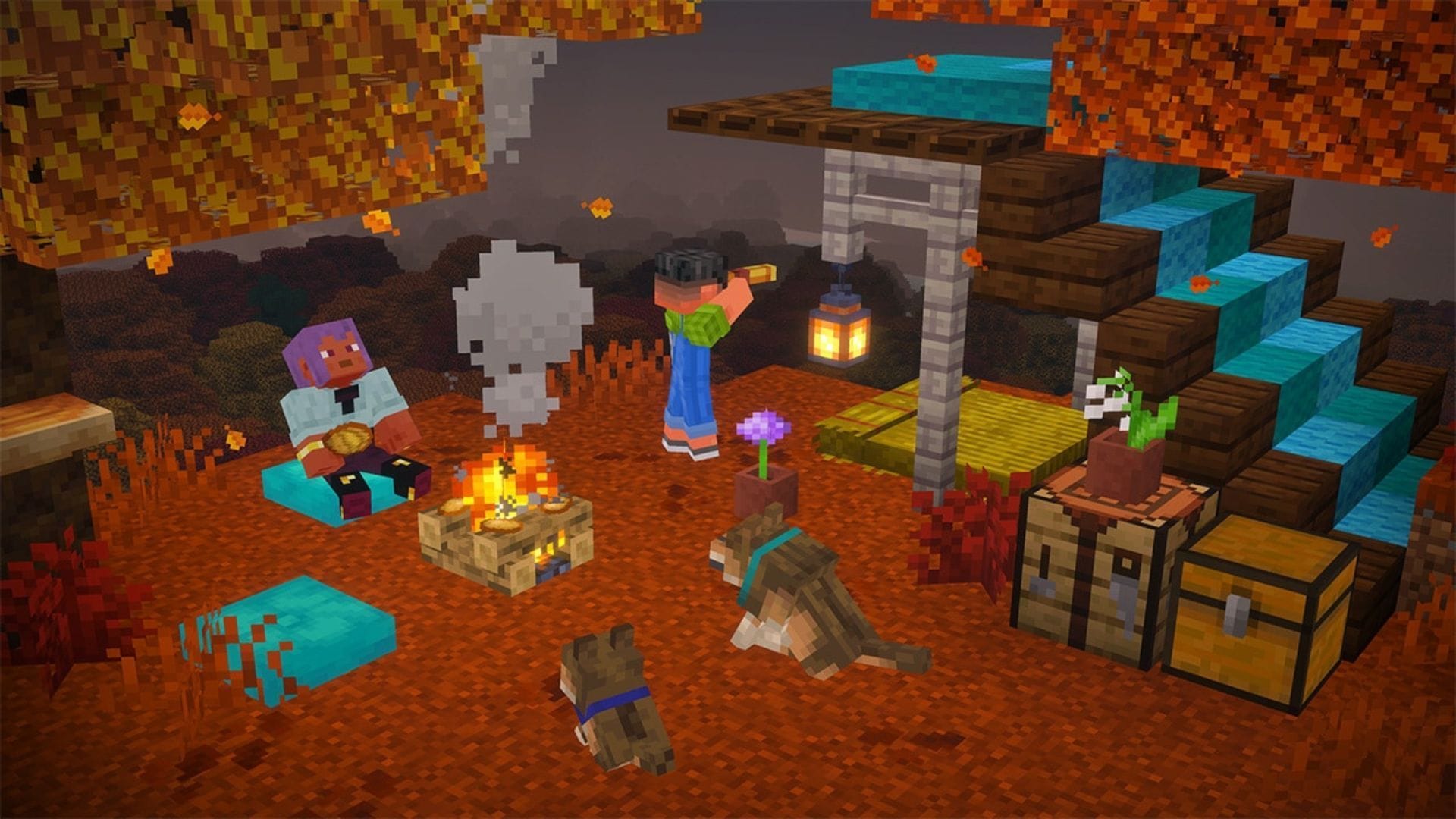 Dappled forest is the new biome coming to the Overworld (Image via Mojang Studios)