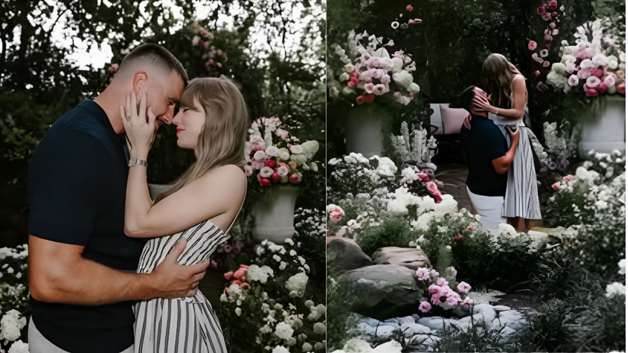 "Taylor Swift finally found a puppet": NFL fans mock Travis Kelce's "PR prepped" answer on pop star's fashion sense