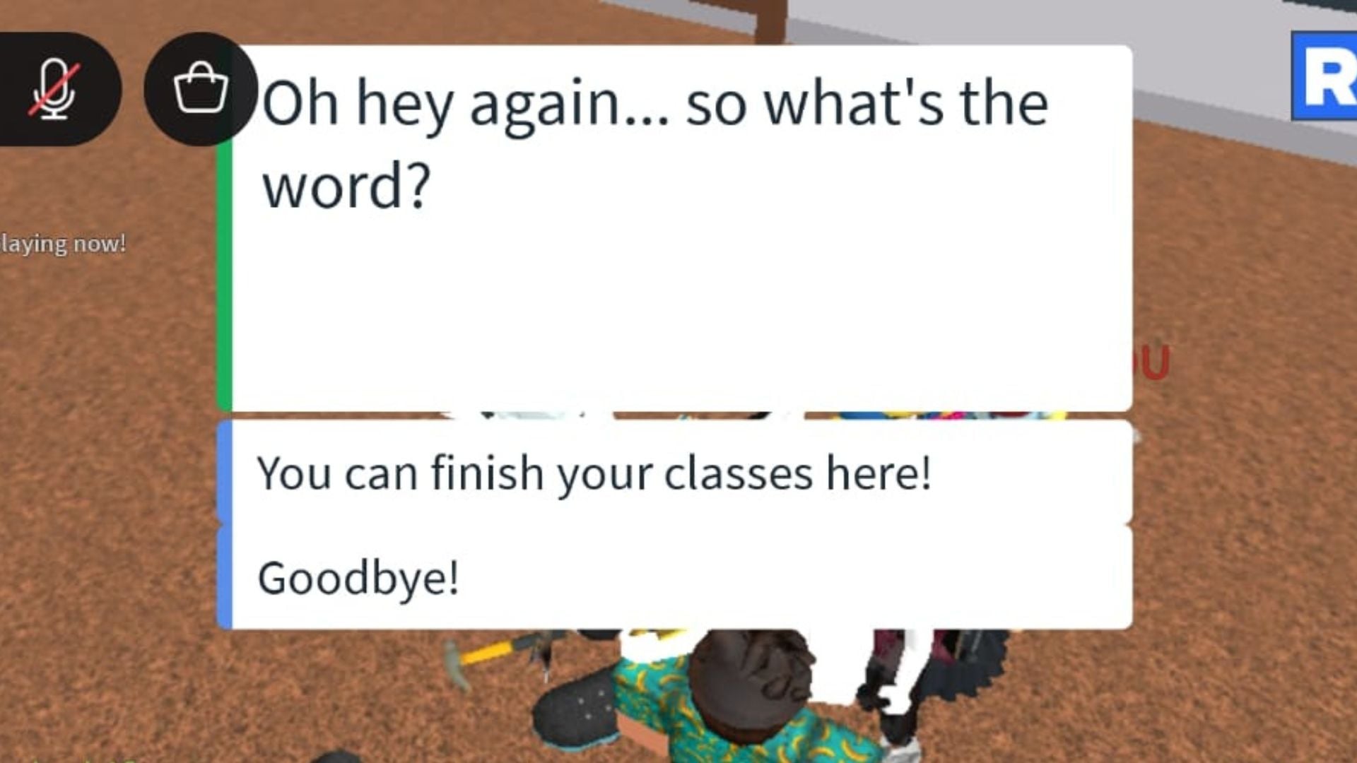 Help Chuck complete his homework (Image via Roblox)